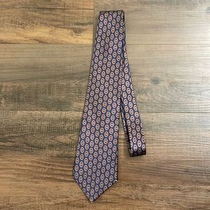 Oscar De La Renta Coutour blue tie